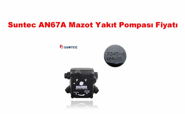 Suntec AN67A Mazot Yakıt Pompası Fiyatı